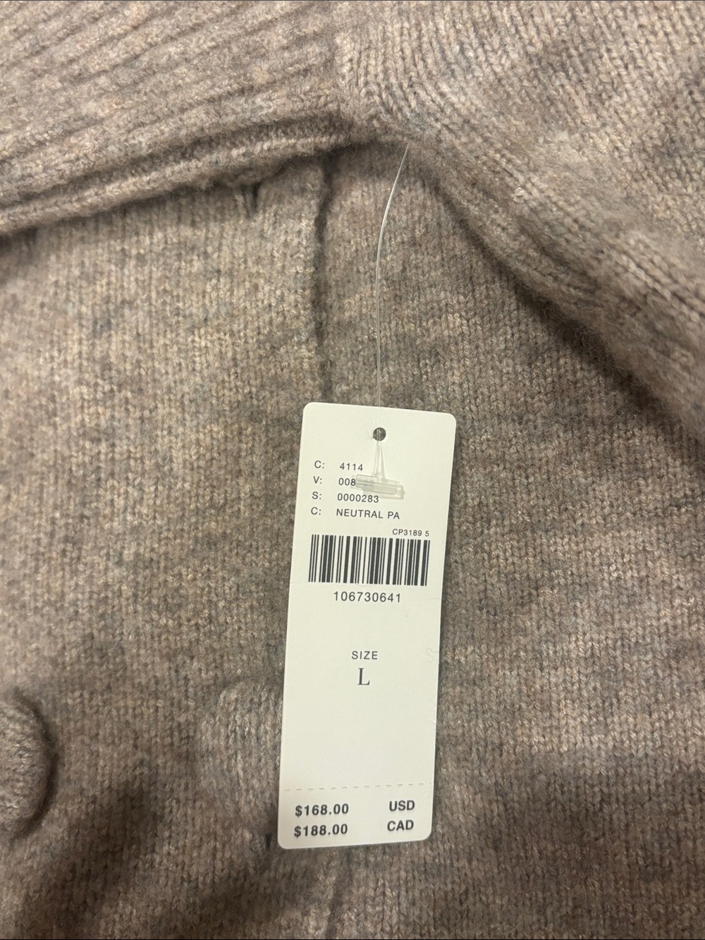 Maeve Collared Double Breasted Sweater Jacket Size Large - Picture 3 of 9